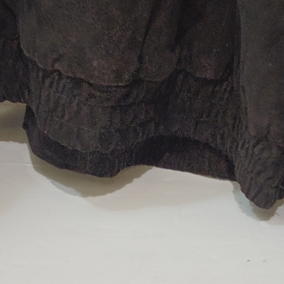 Vintage Serge Platini Milan Italy black Suede jacket Men's XXlarge - Picture 14 of 14